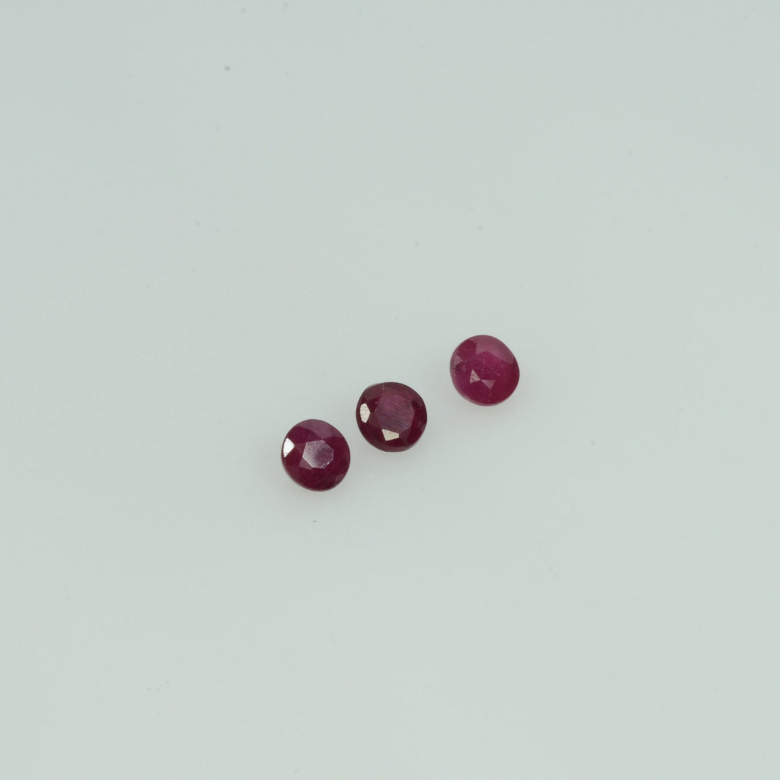2.1-3.1 mm Natural Ruby Loose Gemstone Round Cut