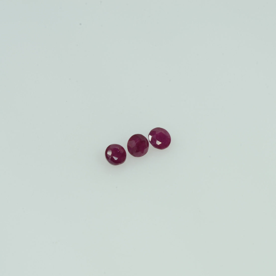 2.1-3.1 mm Natural Ruby Loose Gemstone Round Cut