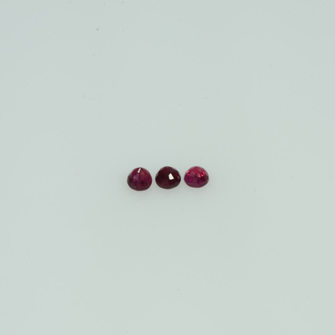 1.5-2.4 mm Natural Ruby Loose Gemstone Round Cut