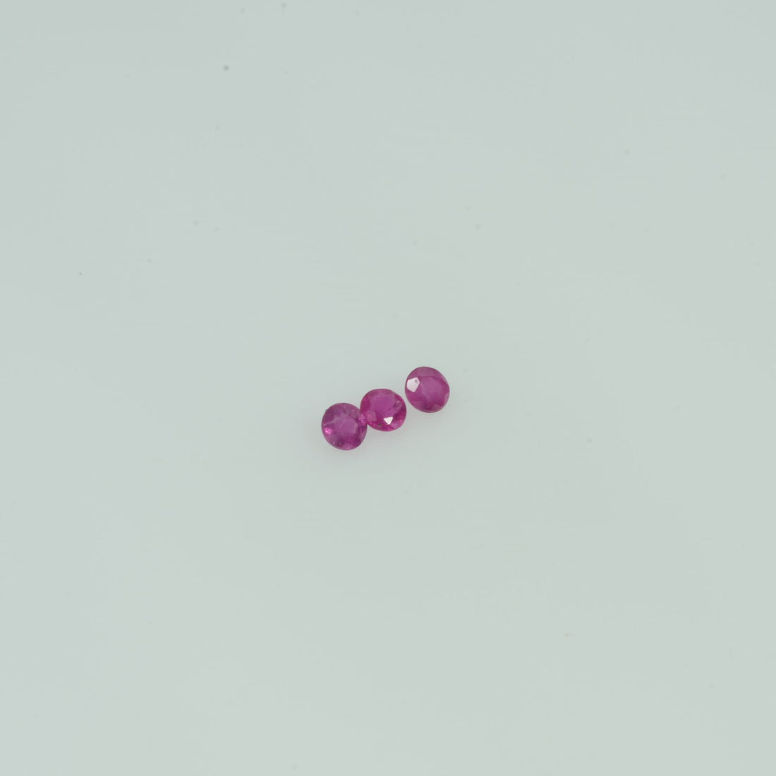 1.4-3.1 mm Lots Natural Ruby Loose Gemstone Round Cut