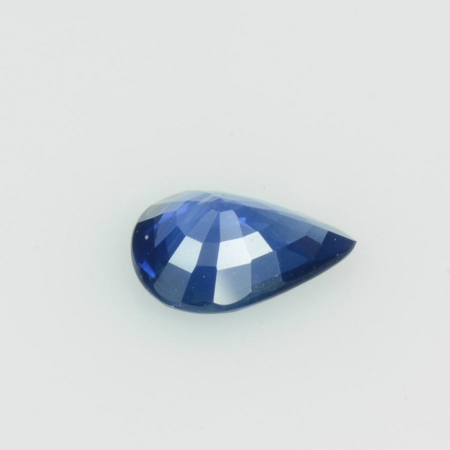 0.52 cts Natural Blue Sapphire Loose Gemstone Pear Cut