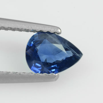 0.74 cts Natural Blue Sapphire Loose Gemstone Pear Cut