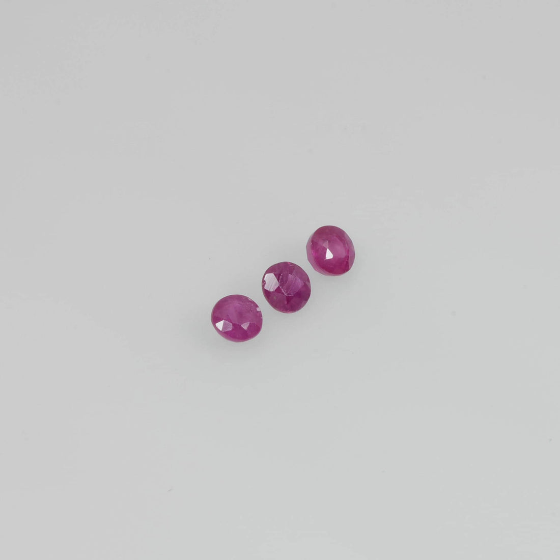 1.6-4.2 mm Natural Ruby Loose Gemstone Round Cut