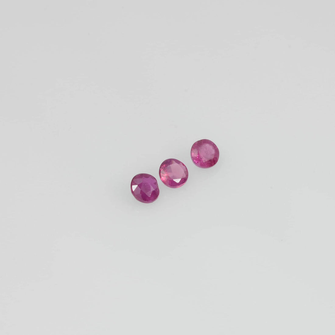 1.6-4.2 mm Natural Ruby Loose Gemstone Round Cut