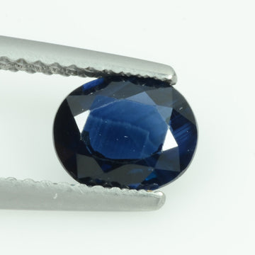 1.15 Cts Natural Blue Sapphire Loose Gemstone Oval Cut