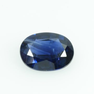 1.02 Cts Natural Blue Sapphire Loose Gemstone Oval Cut