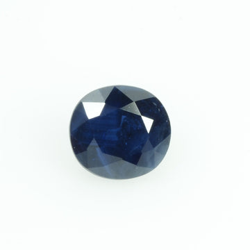 0.65 Cts Natural Blue Sapphire Loose Gemstone Cushion Cut