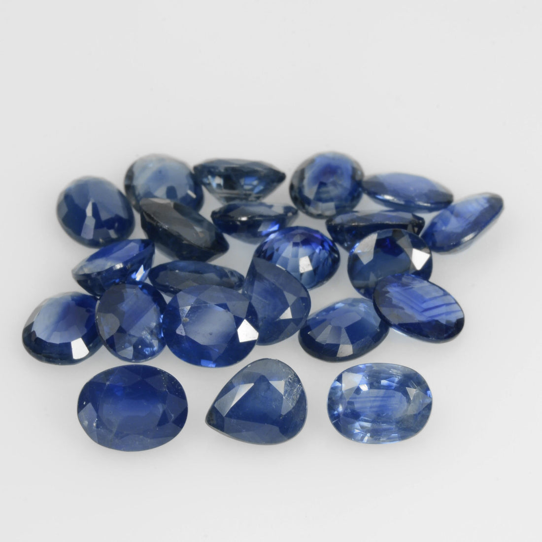 5x4 mm Natural Calibrated Blue Sapphire Loose Gemstone Oval Cut