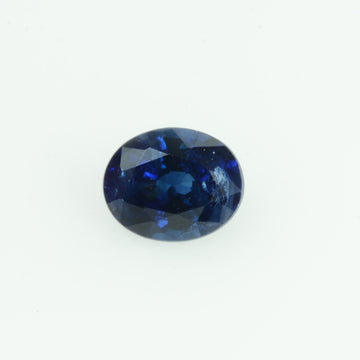 0.41 Cts Natural Blue Sapphire Loose Gemstone Oval Cut