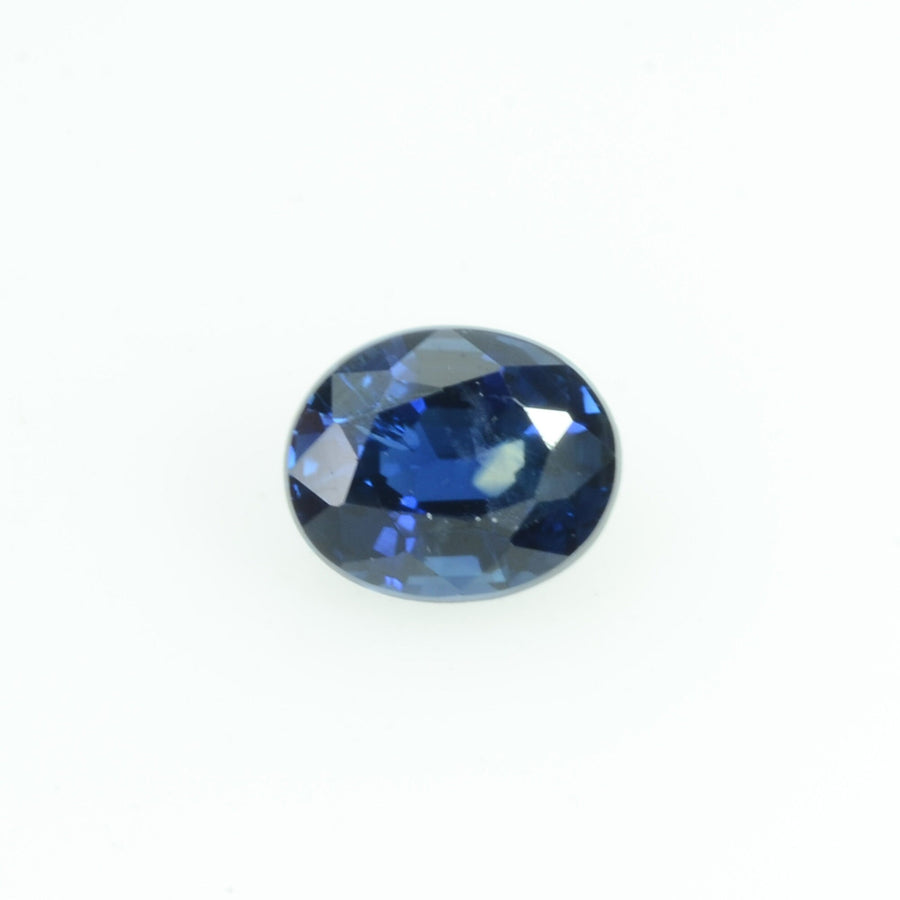 0.49 Cts Natural Blue Sapphire Loose Gemstone Oval Cut