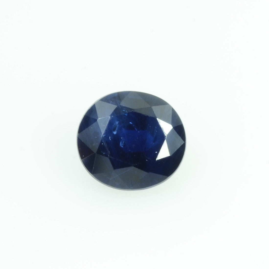 0.60 Cts Natural Blue Sapphire Loose Gemstone Oval Cut