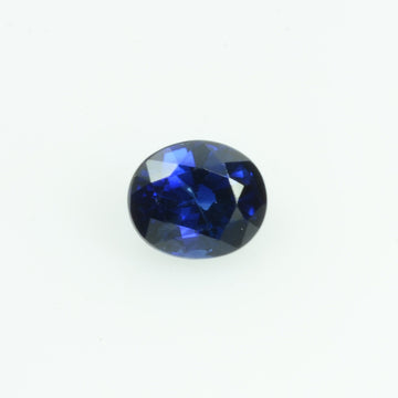 0.41 Cts Natural Blue Sapphire Loose Gemstone Oval Cut