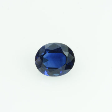 0.40 Cts Natural Blue Sapphire Loose Gemstone Oval Cut