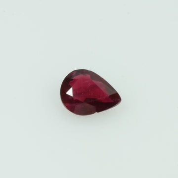 0.24 Cts Natural Ruby Loose Gemstone Pear Cut