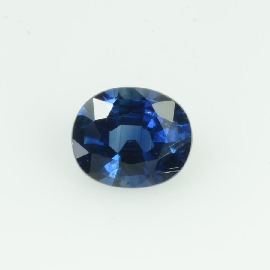 0.75 cts natural blue sapphire loose gemstone Oval cut
