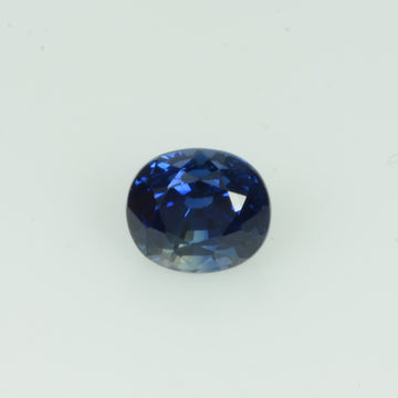 0.61 cts natural blue sapphire loose gemstone Oval cut