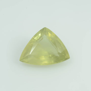 7.11 Cts Natural yellow Sapphire Loose Gemstone Trillion Cut