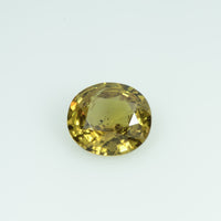 2.58 cts Natural Brown Sapphire Loose Gemstone Oval Cut