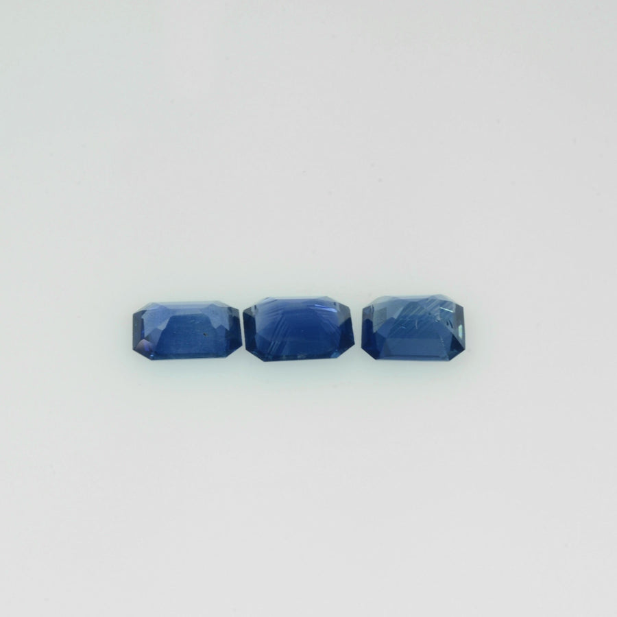 5x4 MM Natural Blue Sapphire Loose Gemstone Octagon Cut