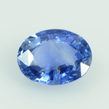 1.92 cts Unheated Natural Blue Sapphire Loose Gemstone Oval Cut Certified