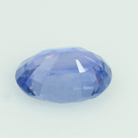 2.21 cts Unheated Natural Blue Sapphire Loose Gemstone Oval Cut Certified