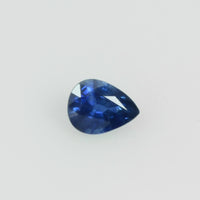 0.24 cts Natural Blue Sapphire Loose Gemstone Pear Cut