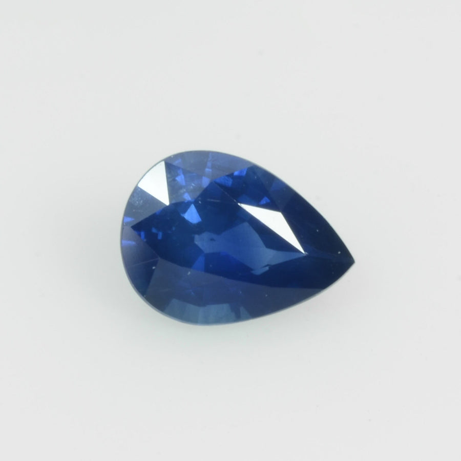 0.61 cts Natural Blue Sapphire Loose Gemstone Pear Cut