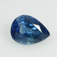 1.68 cts Natural Blue Sapphire Loose Gemstone Pear Cut