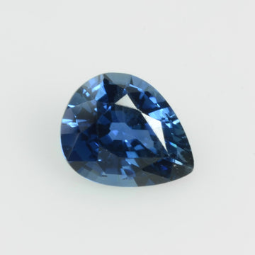 0.90 cts Natural Blue Sapphire Loose Gemstone Pear Cut