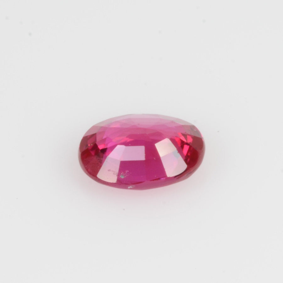 0.56 Cts Natural Ruby Loose Gemstone Oval Cut - Thai Gems Export Ltd.