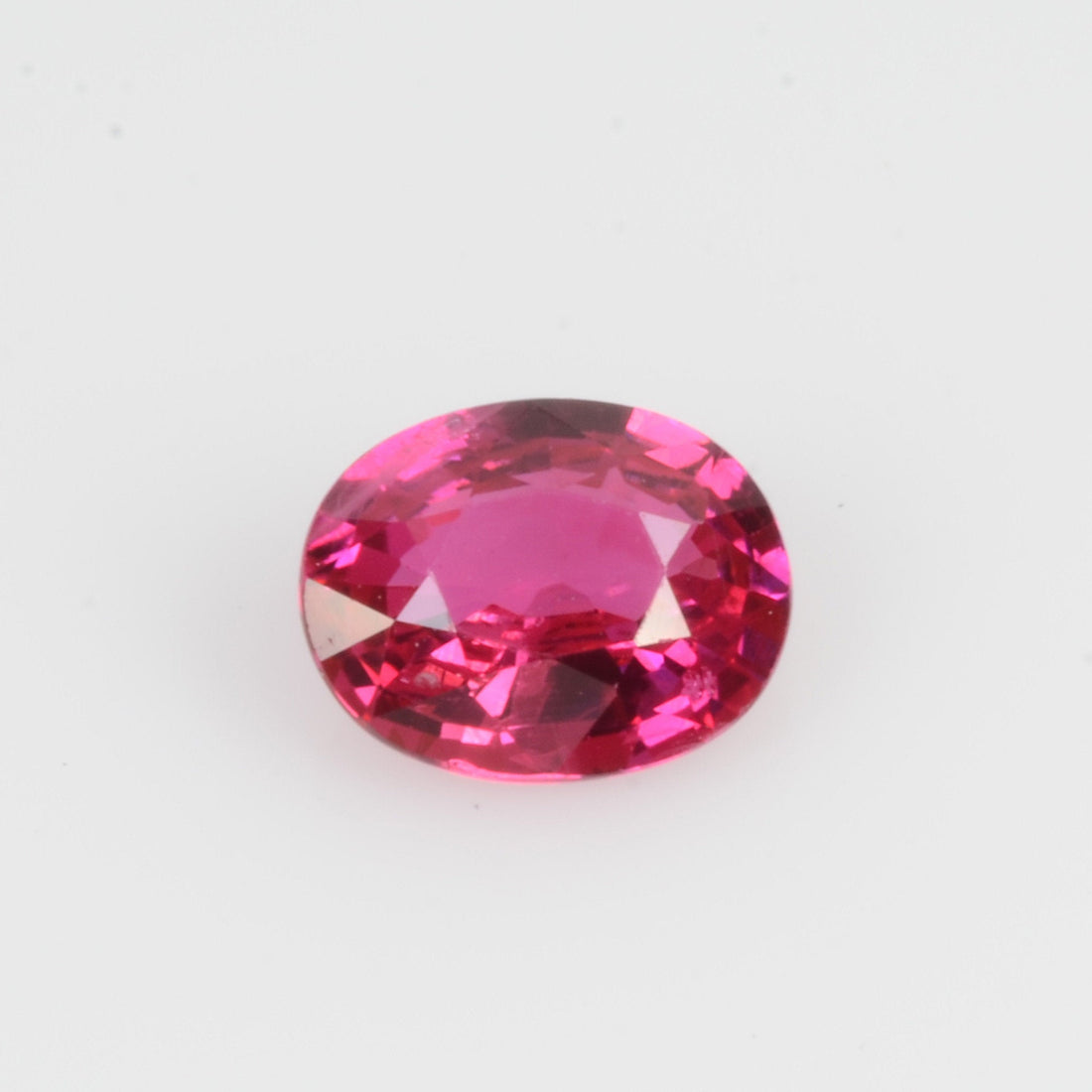 0.56 Cts Natural Ruby Loose Gemstone Oval Cut - Thai Gems Export Ltd.