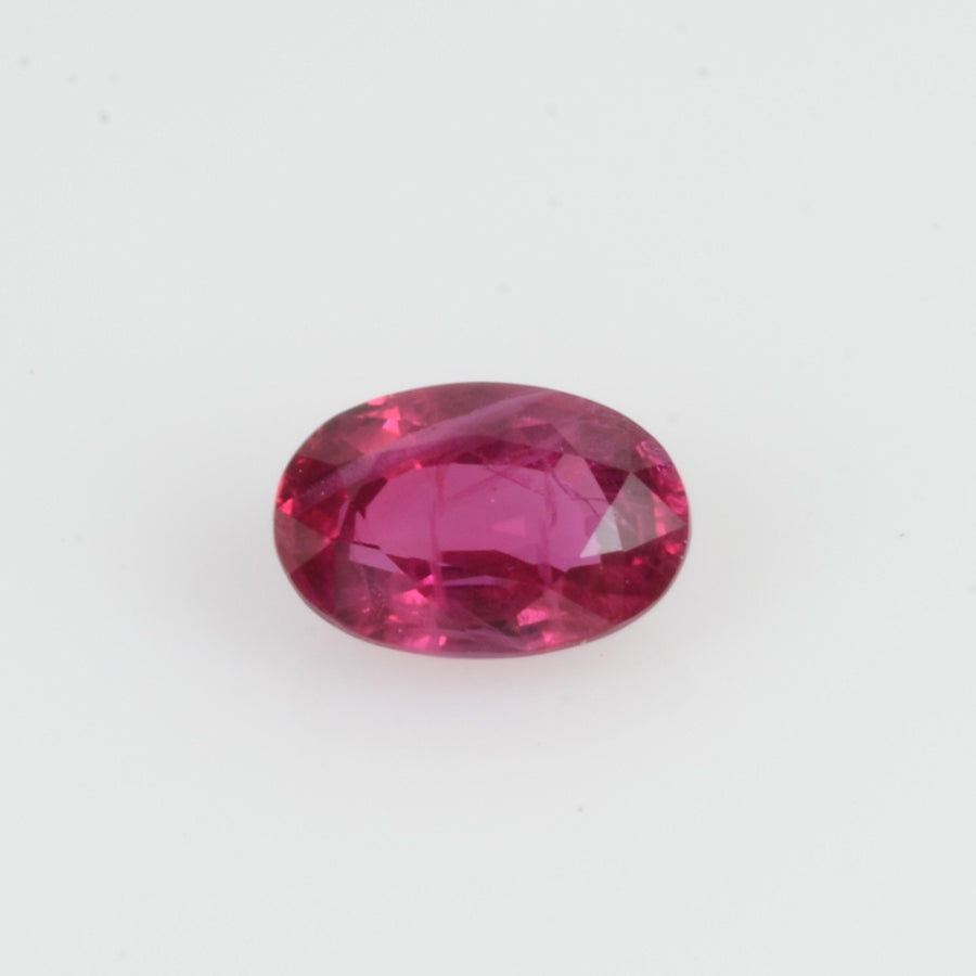0.41 Cts Natural Ruby Loose Gemstone Oval Cut