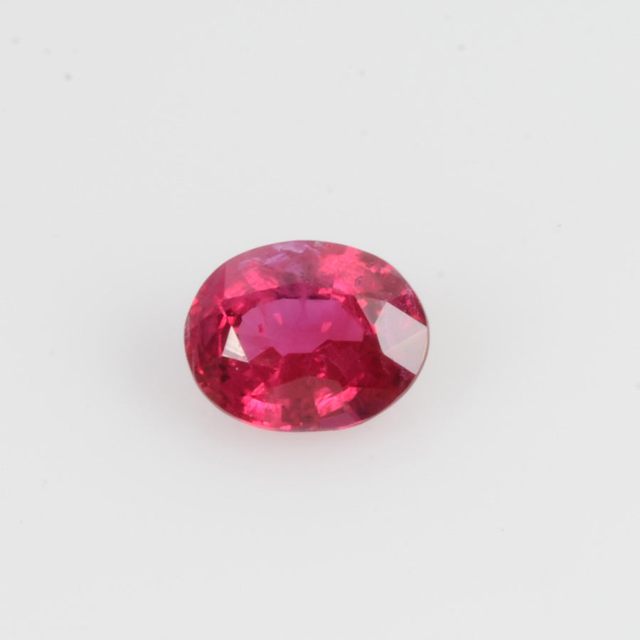 0.35 Cts Natural Ruby Loose Gemstone Oval Cut