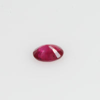 0.17 Cts Natural Ruby Loose Gemstone Oval Cut