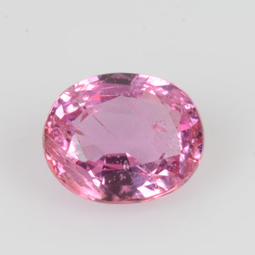 0.91 cts Natural Pink Sapphire Loose Gemstone oval Cut