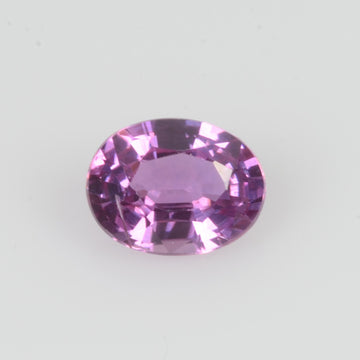 0.42 cts Natural Purple Sapphire Loose Gemstone oval Cut