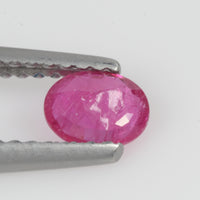 0.45 cts Natural Pink Sapphire Loose Gemstone oval Cut