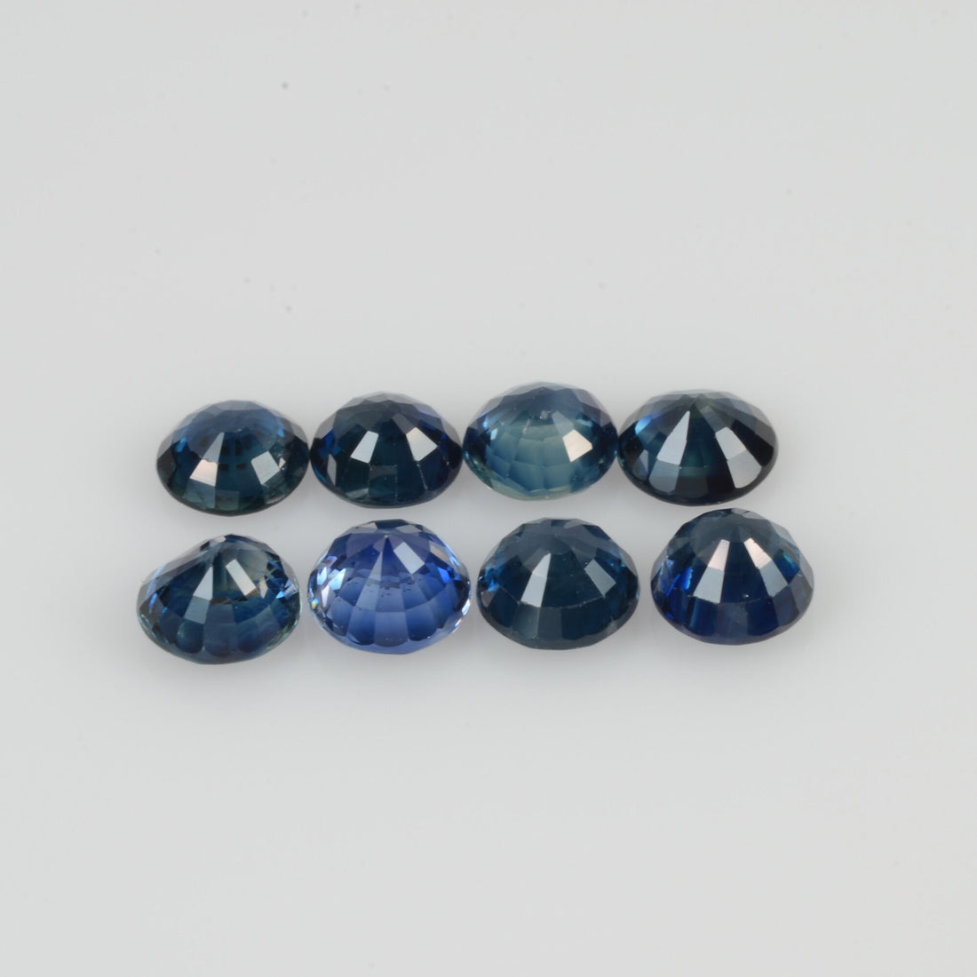 4.5 mm Natural Blue Sapphire Loose Gemstone Round Cut
