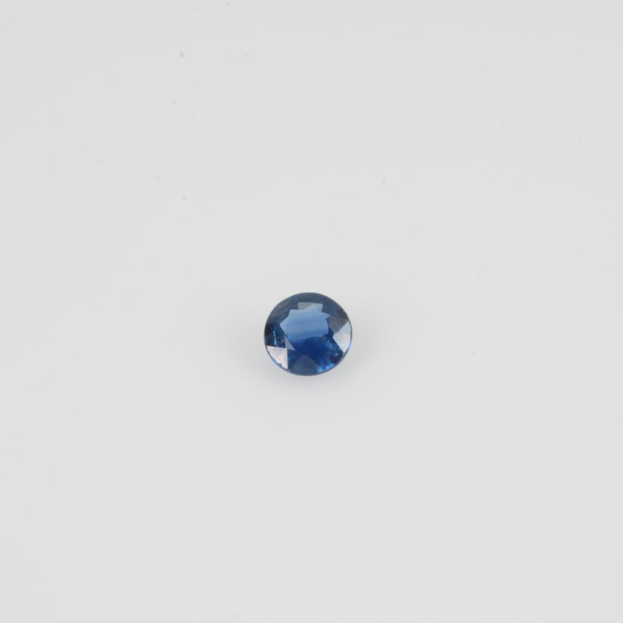 3.9-4.5 mm Lot Natural Blue Sapphire Loose Gemstone Round Cut