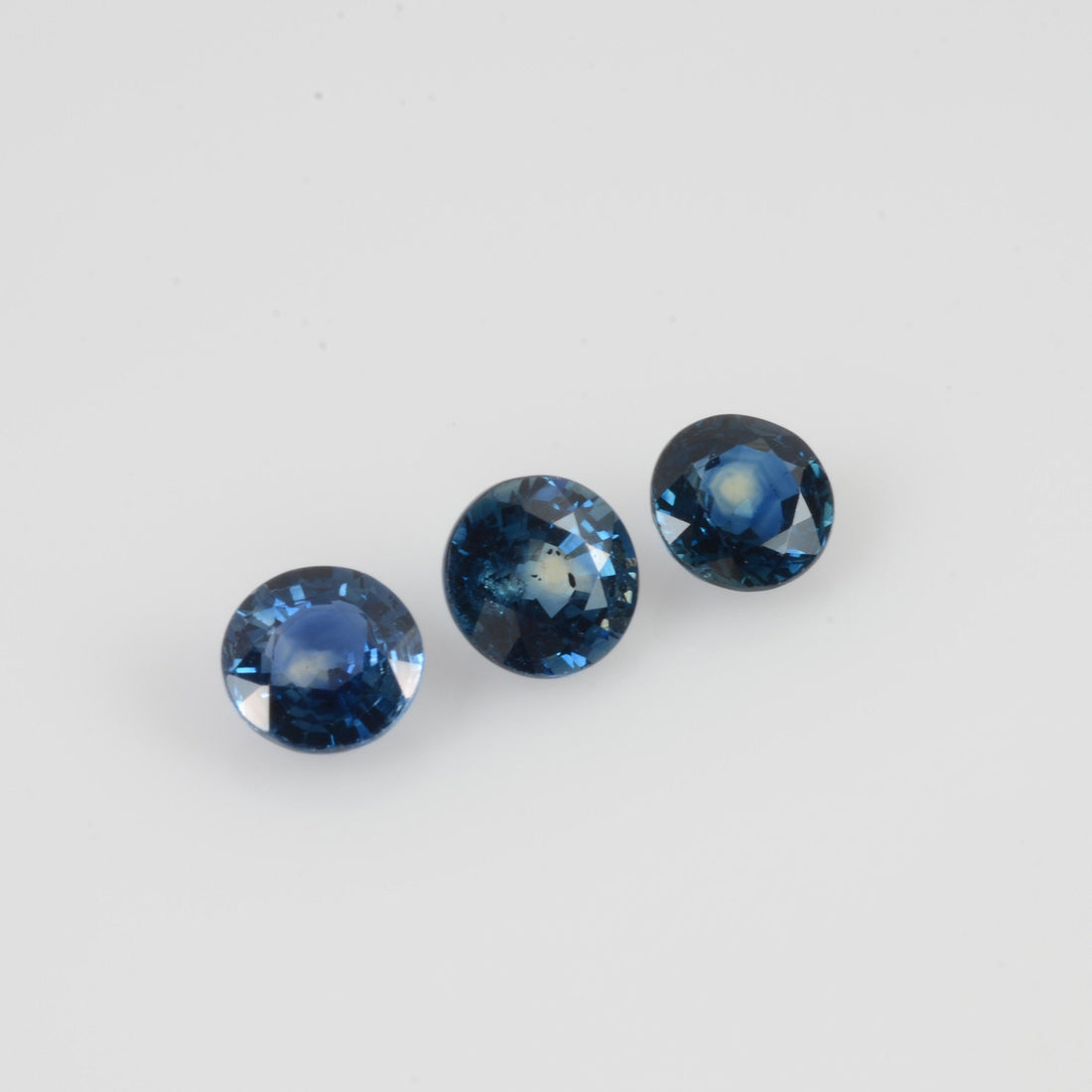 5.00 mm Natural Blue Sapphire Loose Gemstone Round Cut