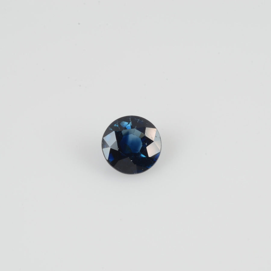 6.0 mm Natural Blue Sapphire Loose Gemstone Round Cut
