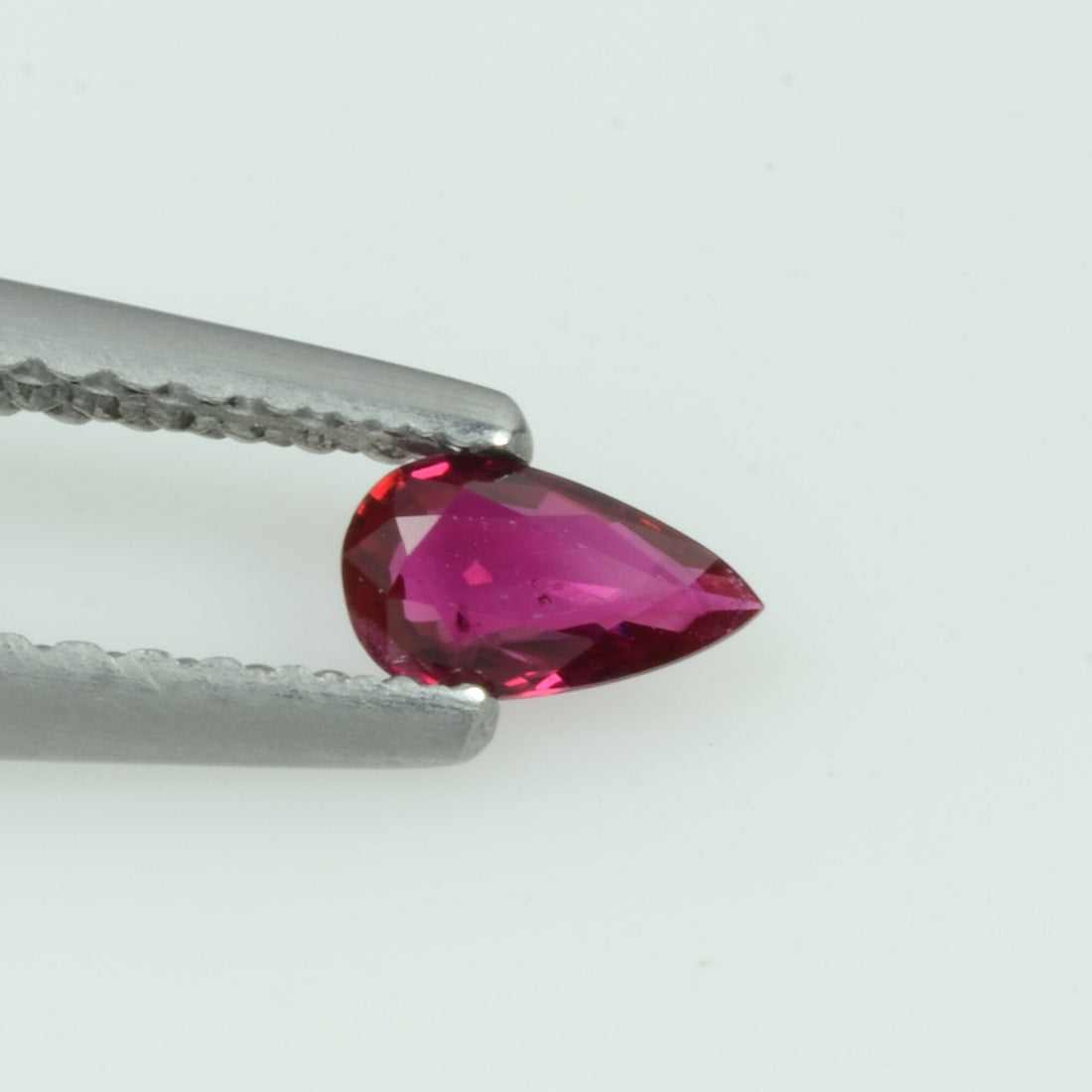 0.17 Cts Natural Ruby Loose Gemstone Pear Cut