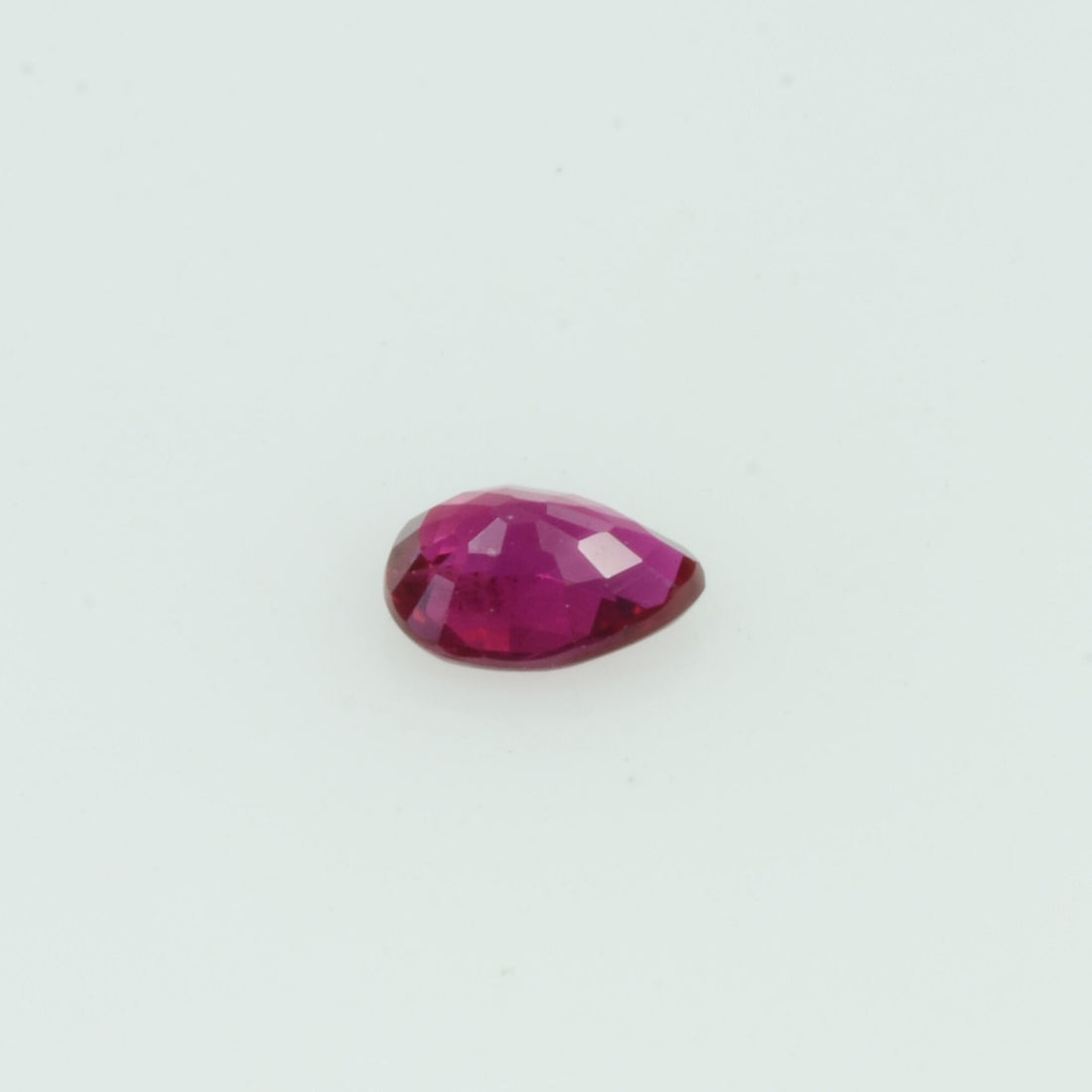 0.15 Cts Natural Ruby Loose Gemstone Pear Cut
