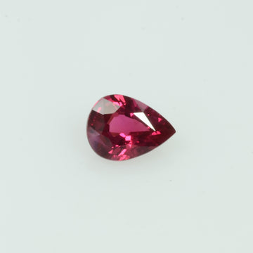 0.24 Cts Natural Ruby Loose Gemstone Pear Cut - Thai Gems Export Ltd.