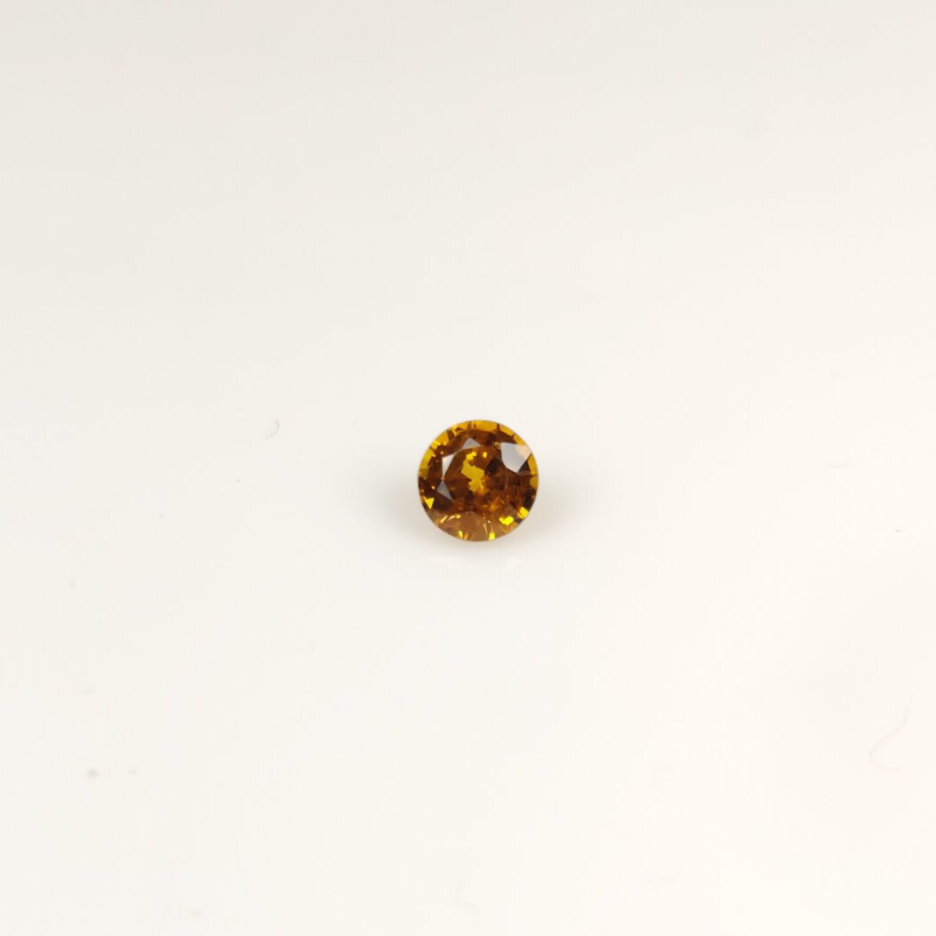 4.5 mm Natural Yellow Sapphire Loose Gemstone Round Cut