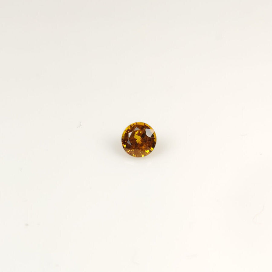 4.5 mm Natural Yellow Sapphire Loose Gemstone Round Cut