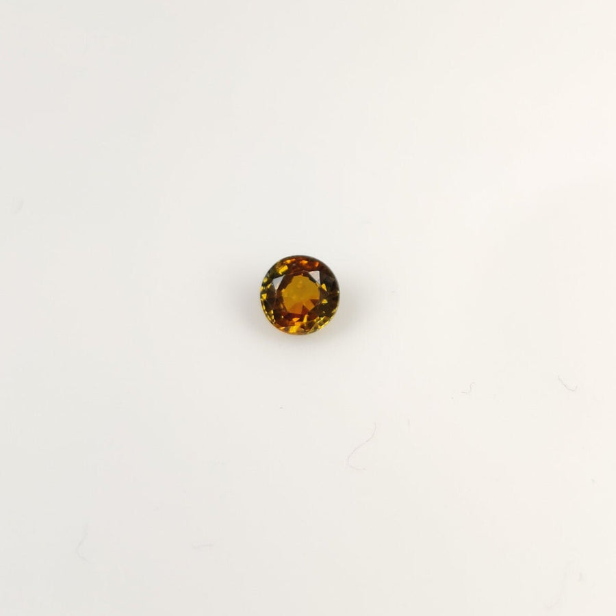 4.5 mm Natural Yellow Sapphire Loose Gemstone Round Cut