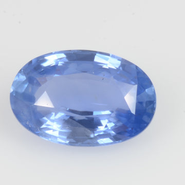 2.03 cts Program Test Unheated Natural Blue Sapphire Loose Gemstone Oval Cut - Thai Gems Export Ltd.