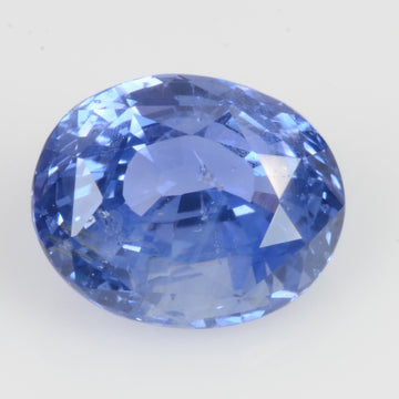 3.52 cts Natural Blue Sapphire Loose Gemstone Oval Cut