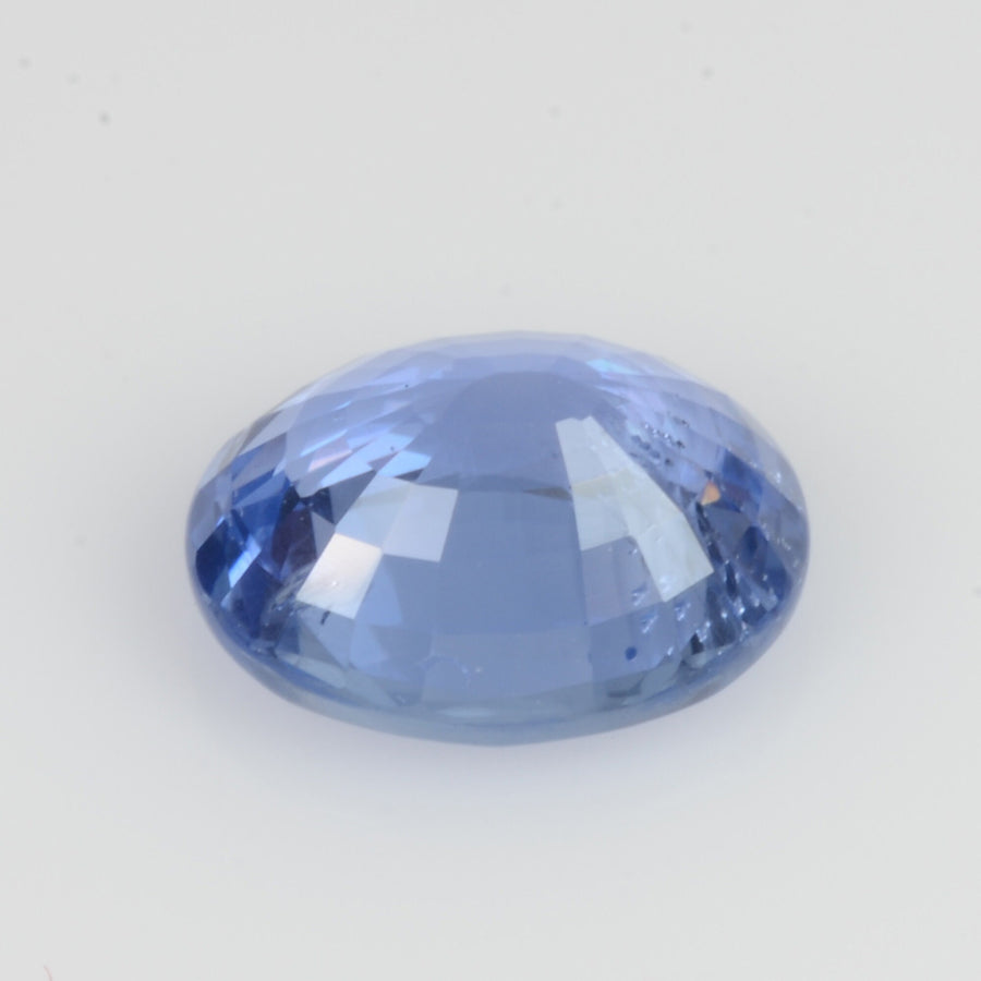 1.61 cts Unheated Natural Blue Sapphire Loose Gemstone Oval Cut Certified